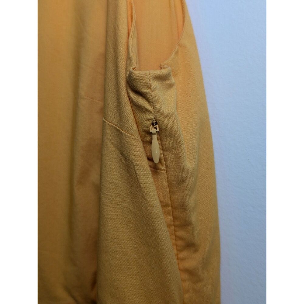 J. Crew Tiered Midi Dress Butter Yellow Cotton Sun Dress Quiet Luxury - Picture 6 of 10
